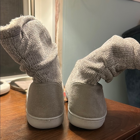 🌻 Cozy Gray Women's Ankle Boots - Picture 2 of 5